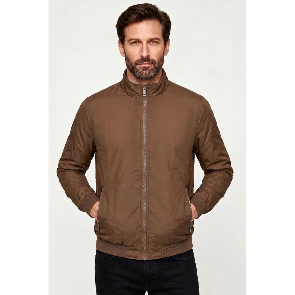 Jaqueta masculina nylon resinada 69485