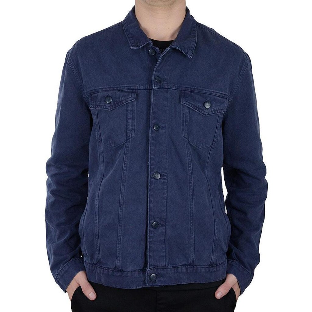 Jaqueta Masculina Ouzzare Jeans Tradicional Azul - ZZ70
