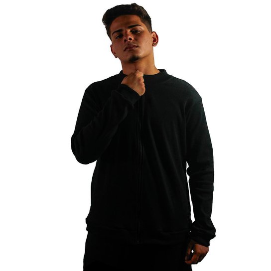 Jaqueta Masculina Roxa Ribana Canelada Bomber W2 Store Moletom - Roxo Menor preço em Jaqueta Masculina Roxa Ribana Canelada Bomber W2 Store Moletom - Roxo