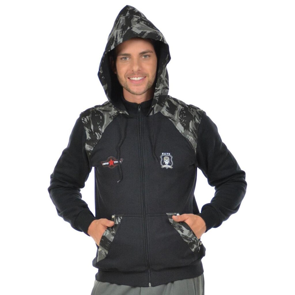Jaqueta militar fenomenal Marrom M