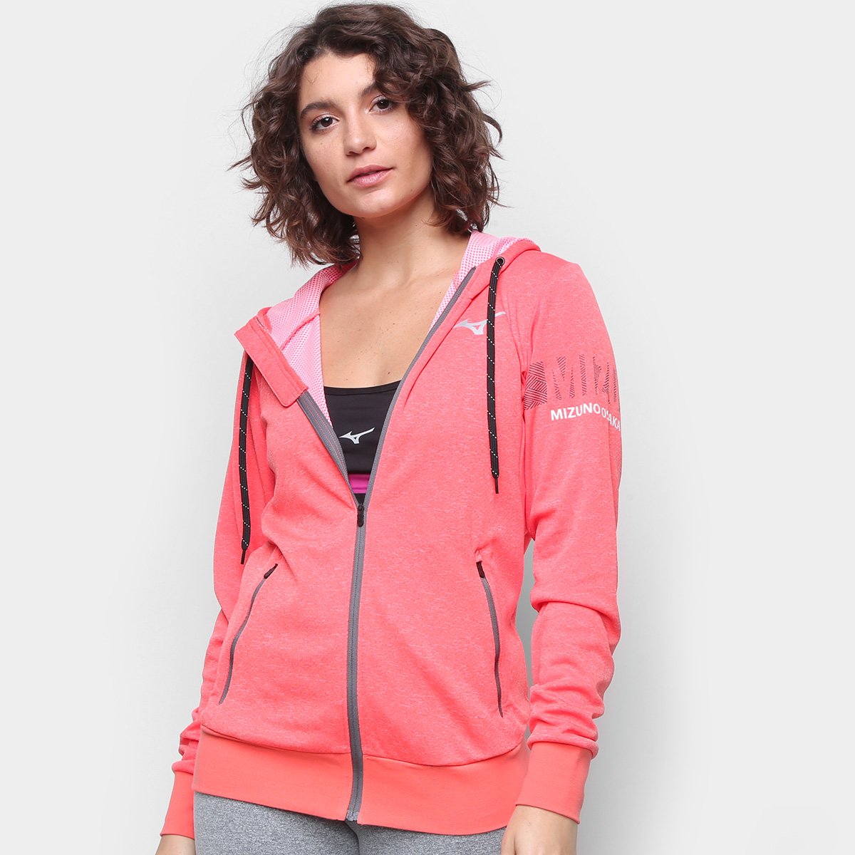 jaqueta mizuno netshoes