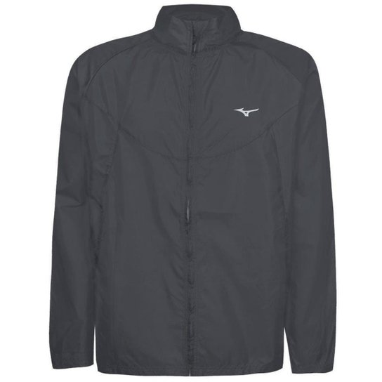Jaqueta Mizuno Masculina Focus - Cinza+Prata Menor preço em Jaqueta Mizuno Masculina Focus - Cinza+Prata