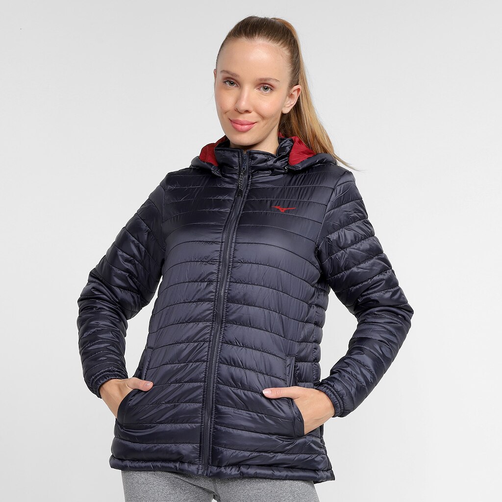 Jaqueta Mizuno Puff Feminina