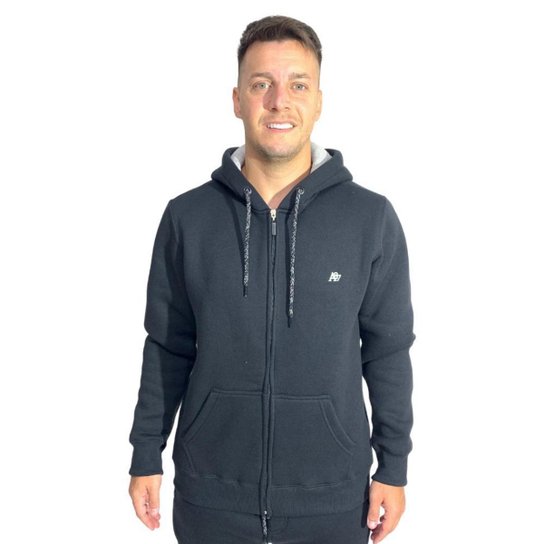 JAQUETA MOLETOM AEROPOSTALE MASCULINO