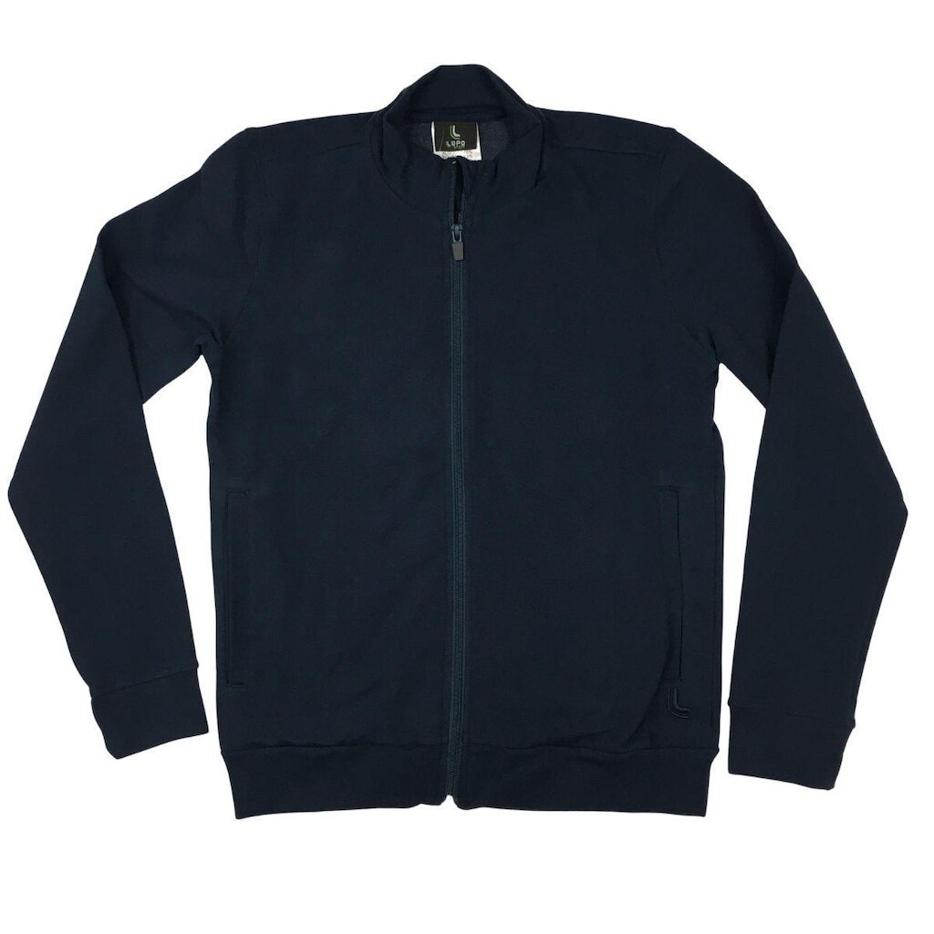 Jaqueta Moletom c/ Elastano Slim Sport c/ Bolso Lupo