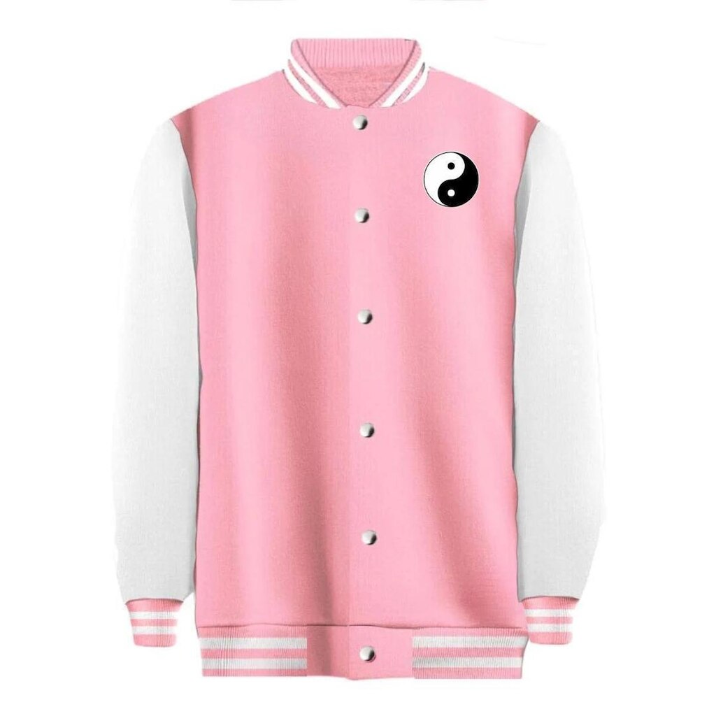 Jaqueta Moletom Calttony Yin Yang Sem Bolso