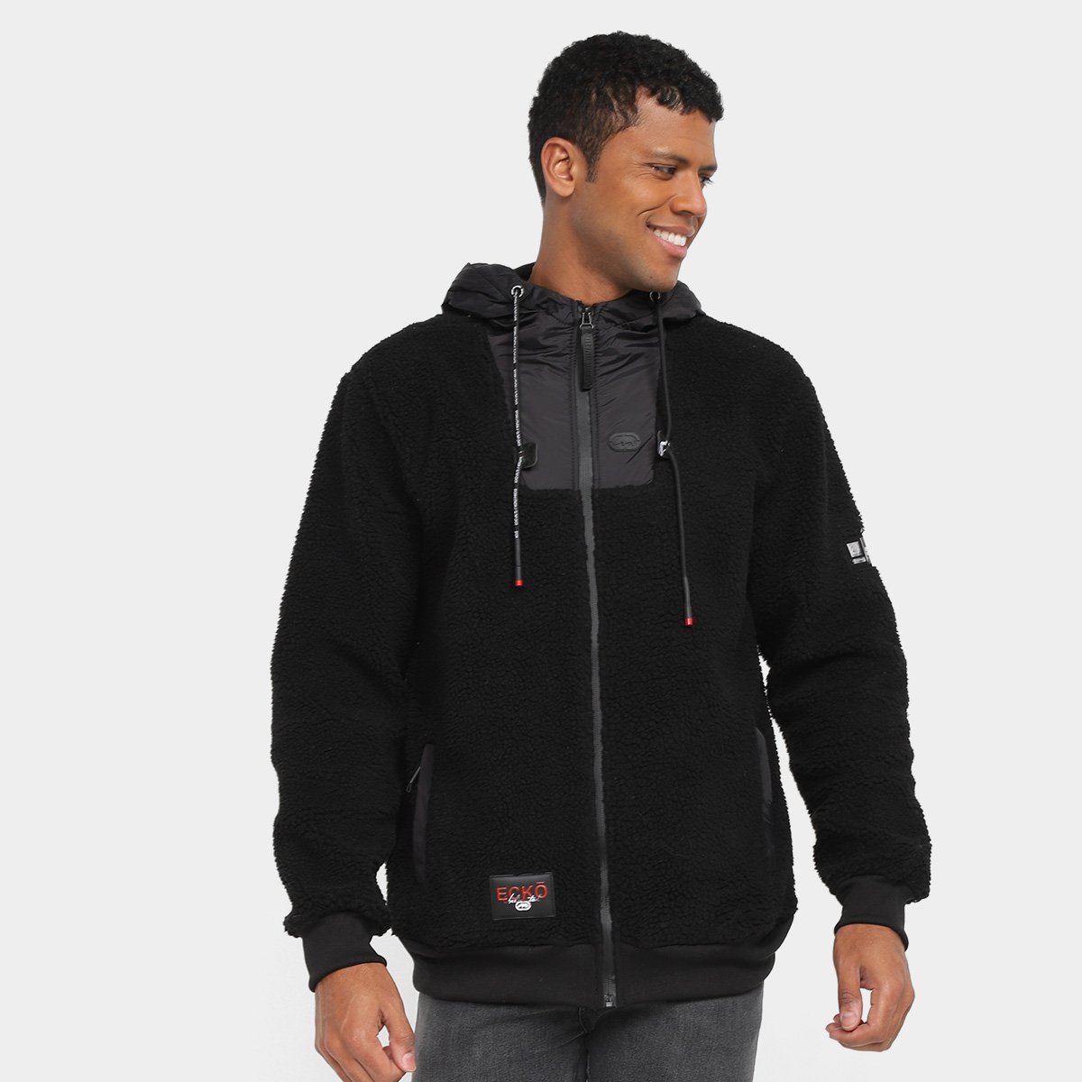 Jaqueta Moletom Ecko Peluciada Masculina Menor preço em Jaqueta Moletom Ecko Peluciada Masculina