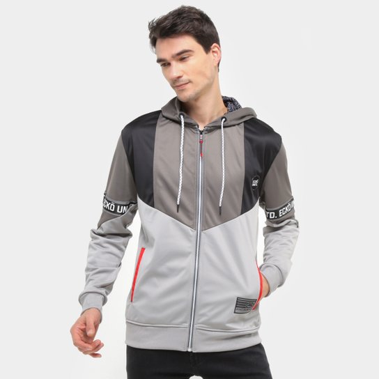 Jaqueta Moletom Ecko Unltd Masculina - Mescla Menor preço em Jaqueta Moletom Ecko Unltd Masculina - Mescla