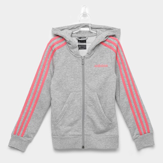 Jaqueta Moletom Infantil Adidas YG 3S FZ Feminina1