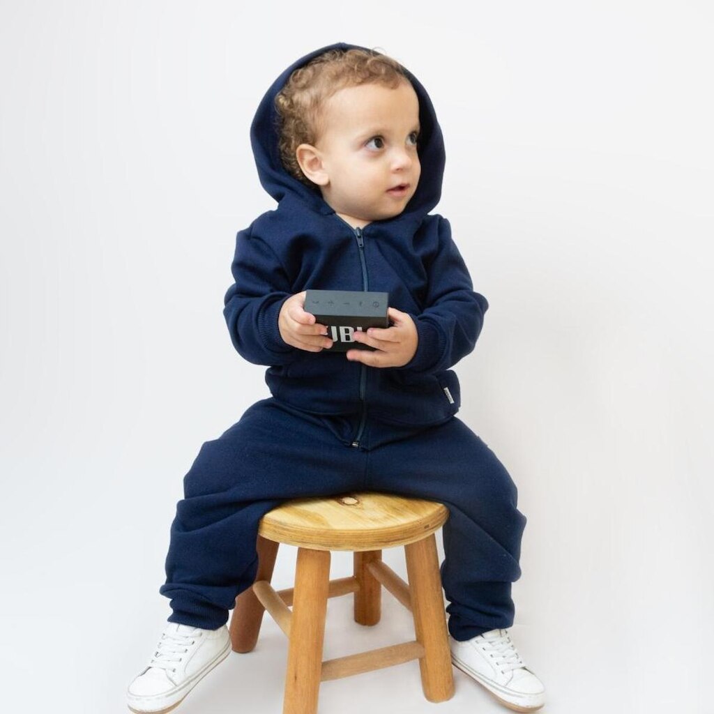 Jaqueta Moletom Infantil Aveloz Marinho-12