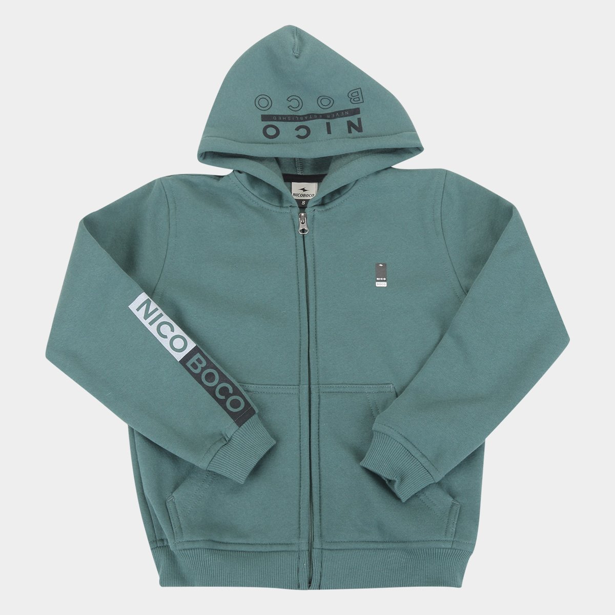 half green half black moletom com capuz