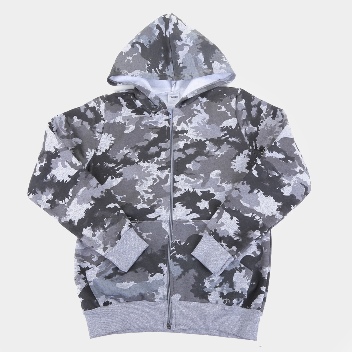 bape grey camo moletom com capuz