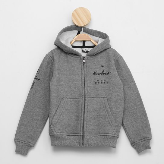 Jaqueta Moletom Juvenil Nicoboco Medhu com Capuz Masculina - Mescla Menor preço em Jaqueta Moletom Juvenil Nicoboco Medhu com Capuz Masculina - Mescla