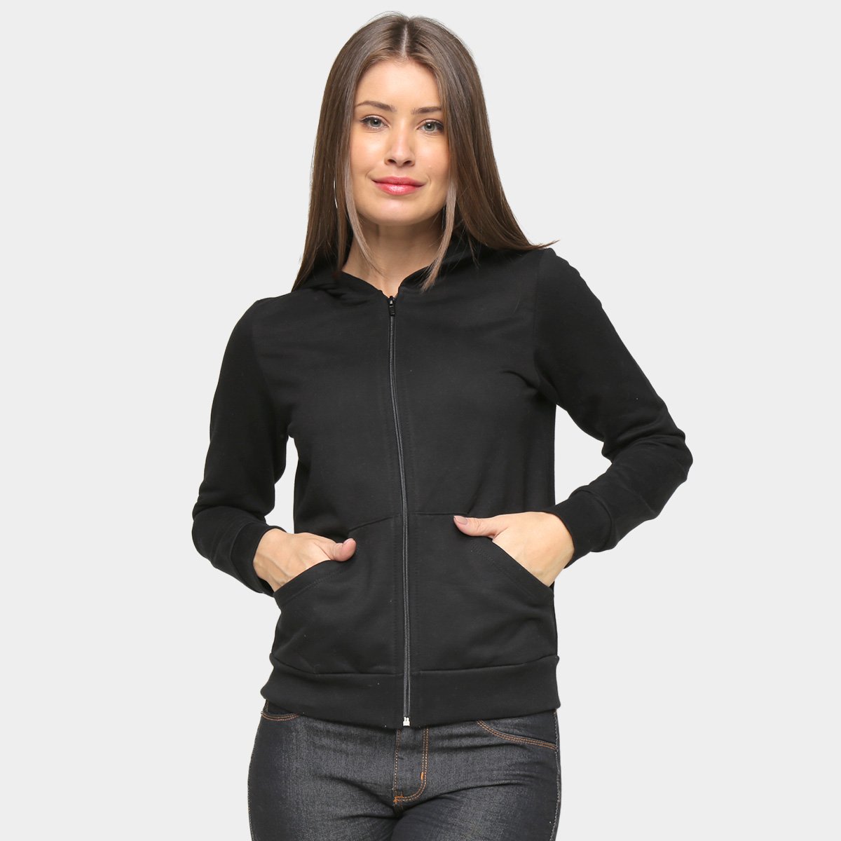 Abrigo Casaco Feminino Moletom Blusa Moletom Feminina Flanelada