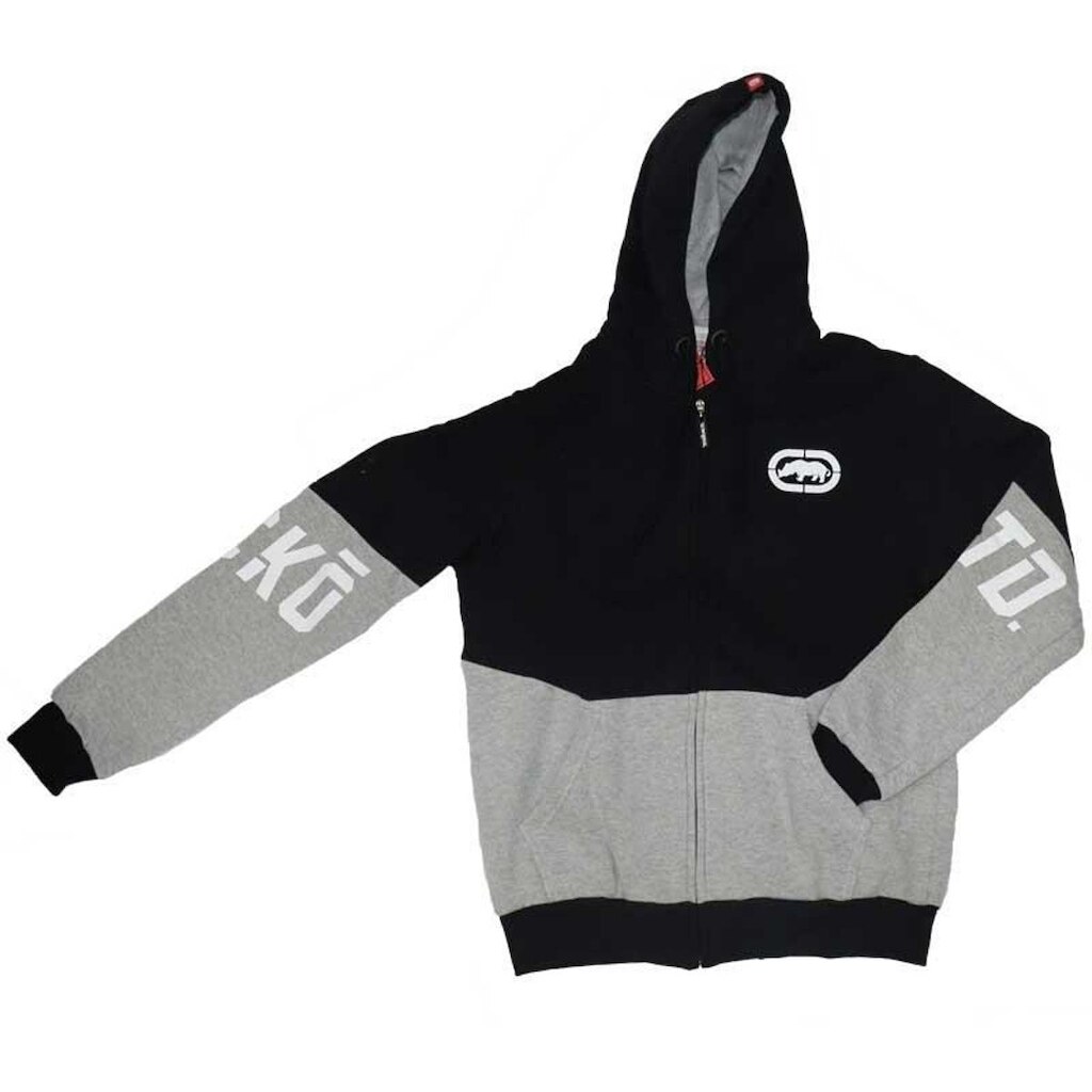 Jaqueta moletom masculina capuz Ecko