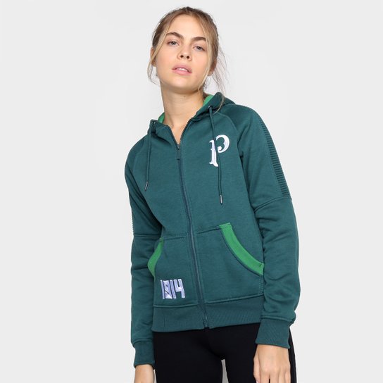 Jaqueta Feminina Moletom Palmeiras discounts 1o - Main Image