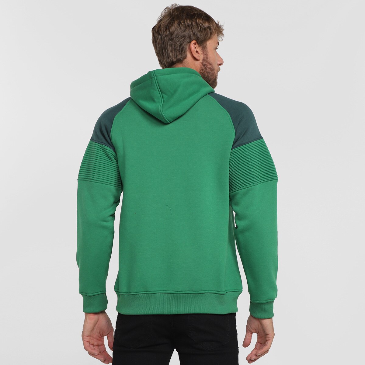 Jaqueta Moletom Palmeiras Logo Masculina - 1
