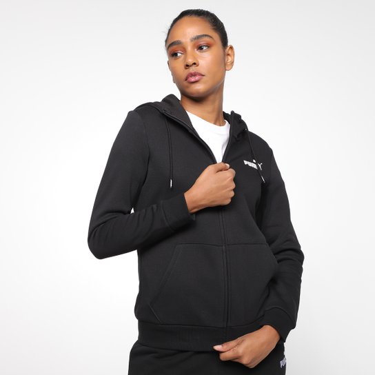 Jaqueta Moletom Puma Essencials Small Logo Full Com Capuz Feminina - Preto é ruim? Jaqueta Moletom Puma Essencials Small Logo Full Com Capuz Feminina - Preto é boa?