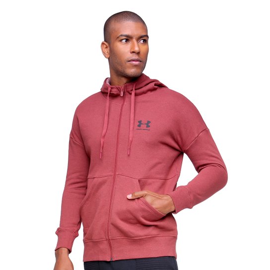 Jaqueta Moletom Under Armour Rival Fleece Masculina - Vermelho+Preto é ruim? Jaqueta Moletom Under Armour Rival Fleece Masculina - Vermelho+Preto é boa?