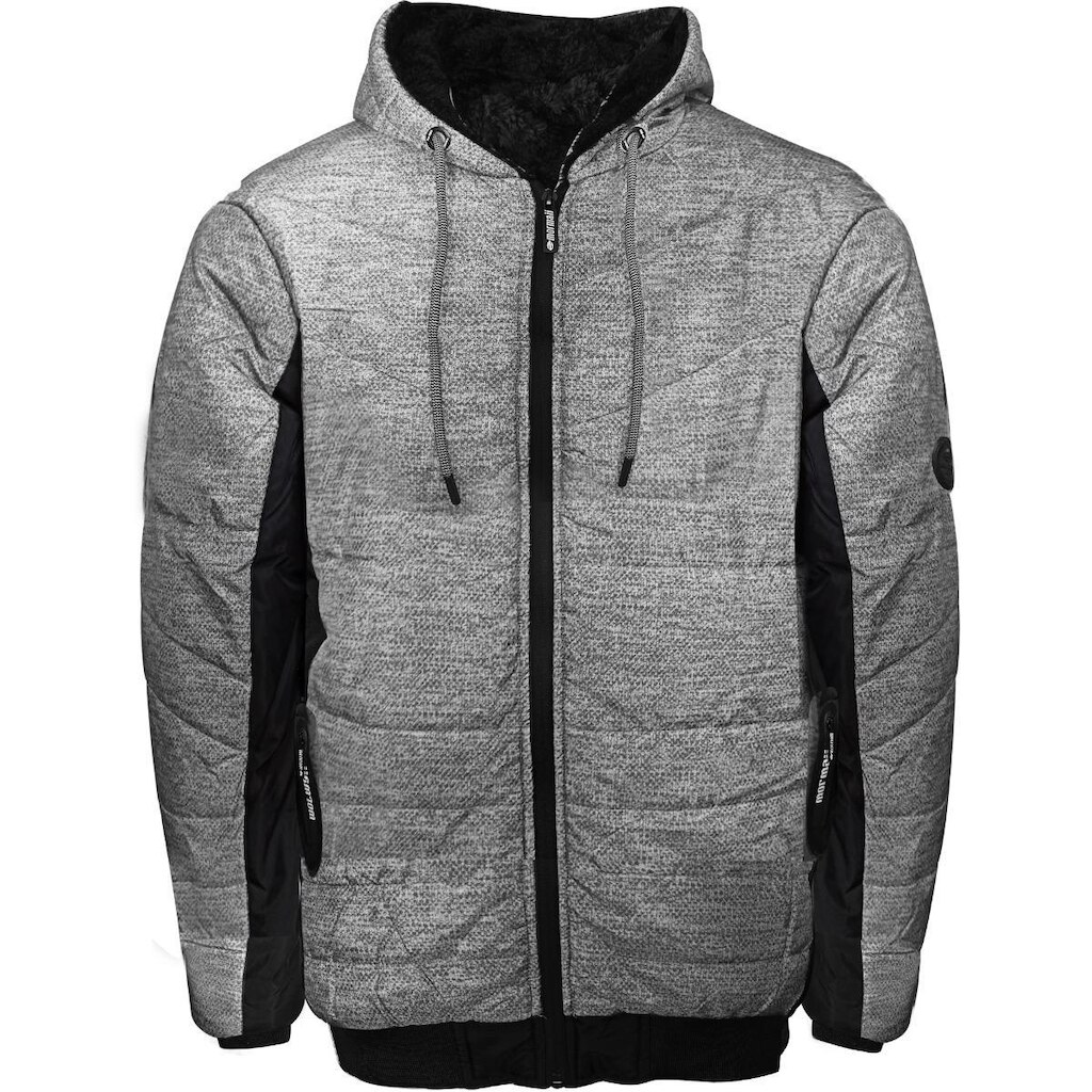 Jaqueta Mormaii Puffer Padding Grey Marle