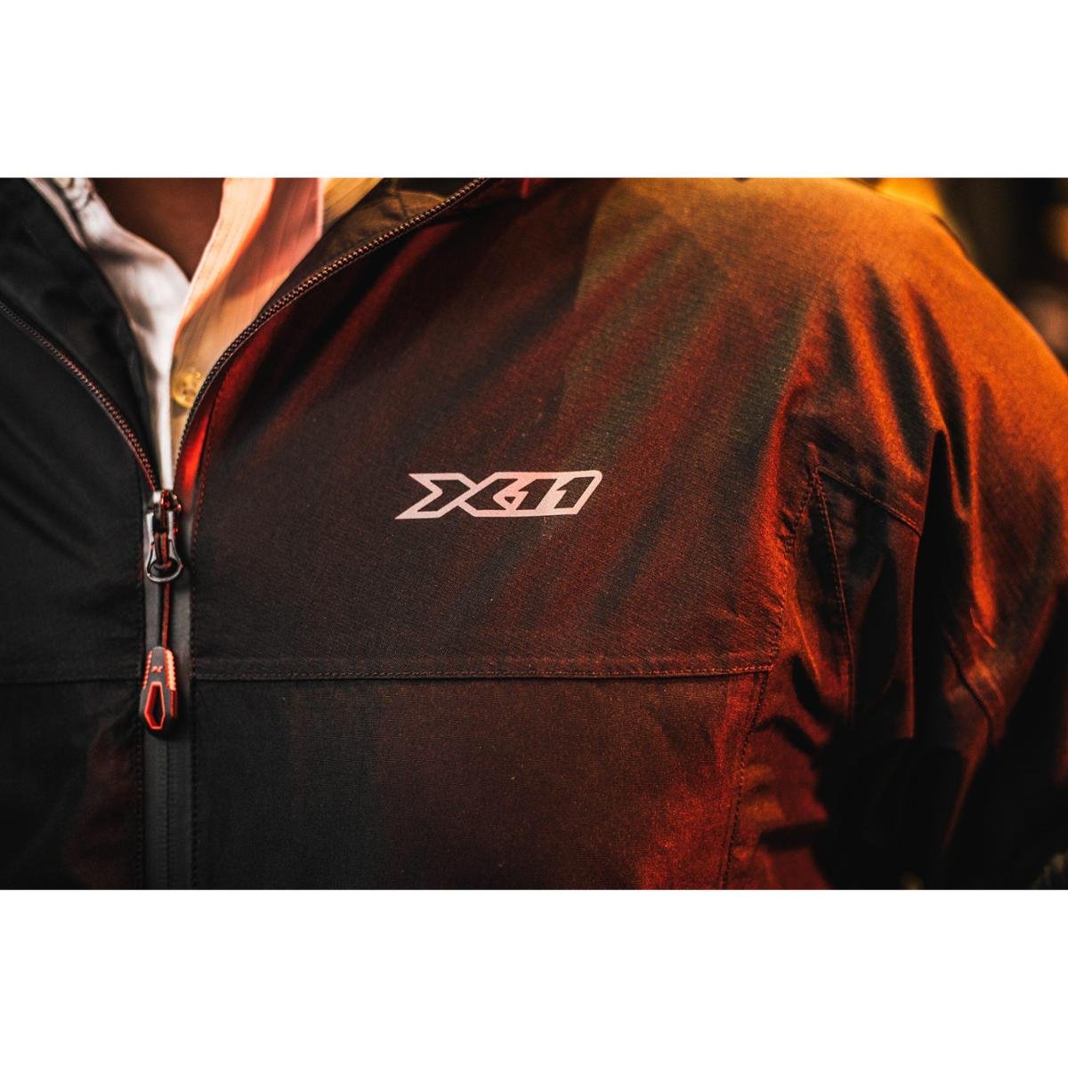 Jaqueta Moto Corta Vento X11 Rain Casual Motociclista Preto