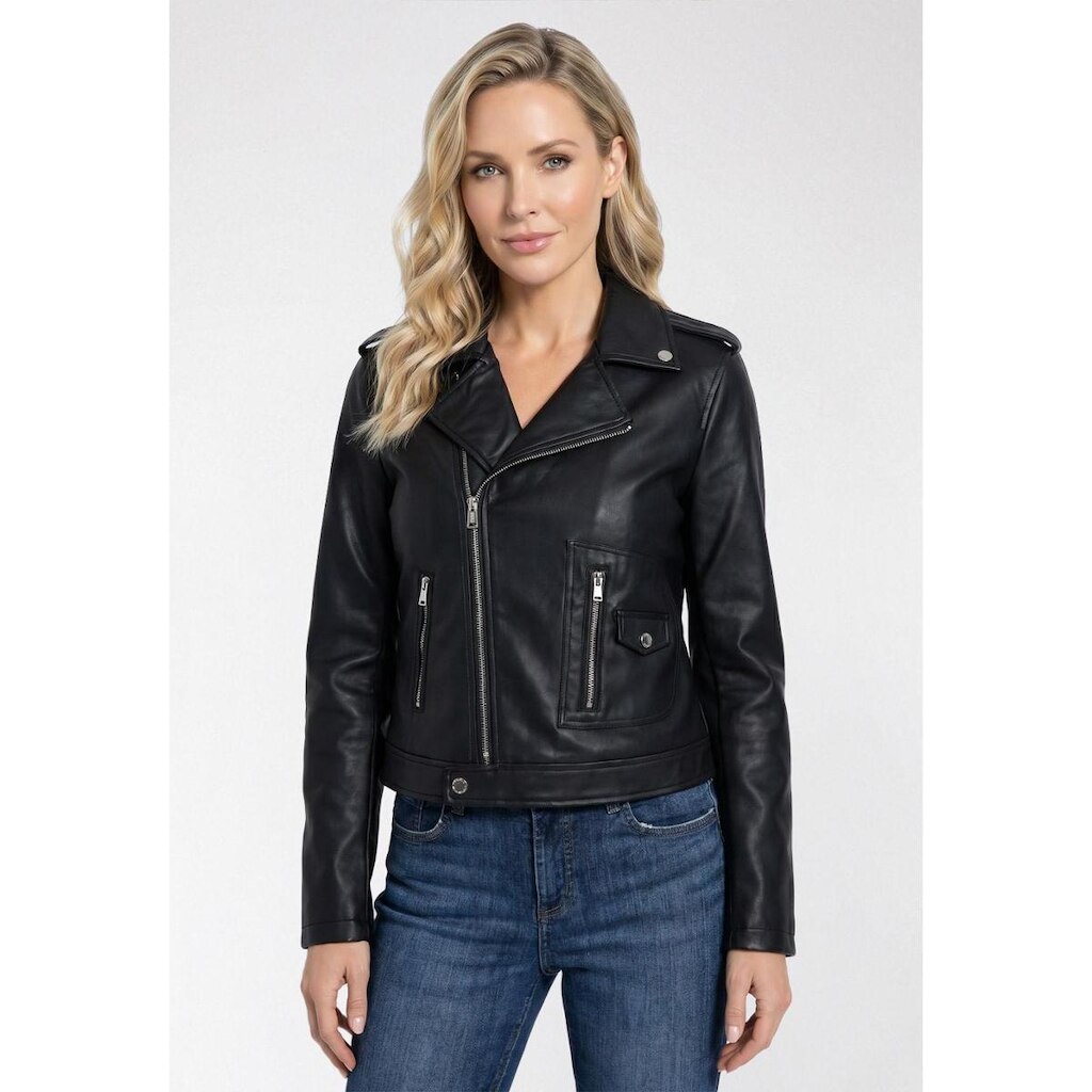 Jaqueta Motorcycle Preto