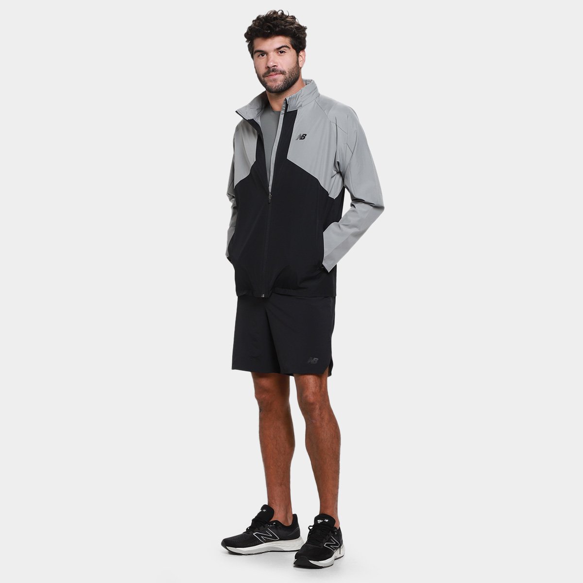 Jaqueta New Balance Active MJ53607 Masculina - 6
