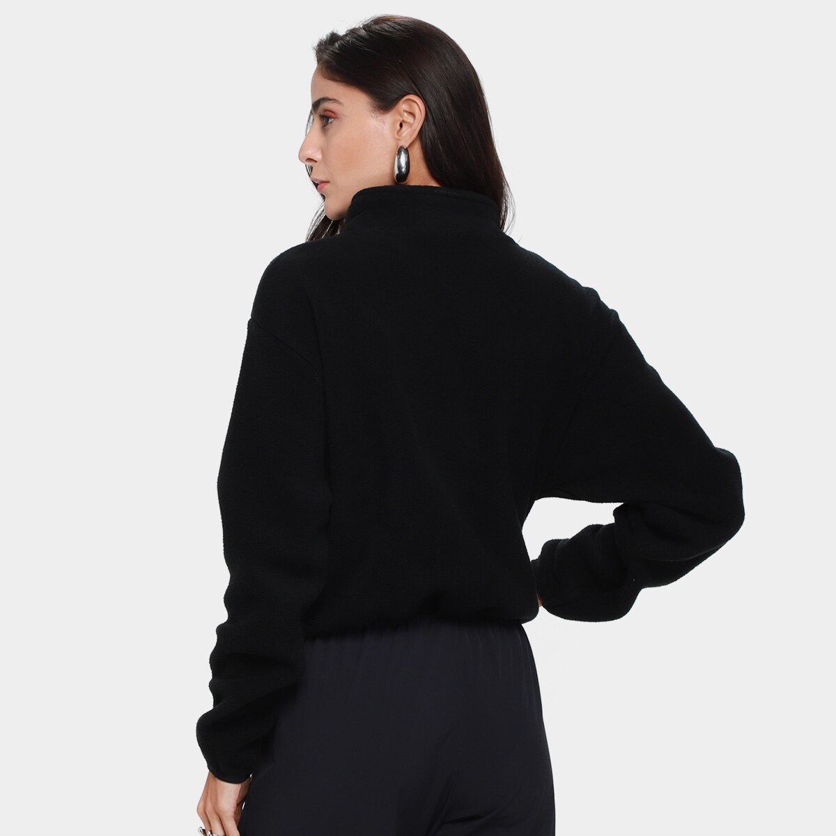 Jaqueta New Balance Fleece Feminina - 1