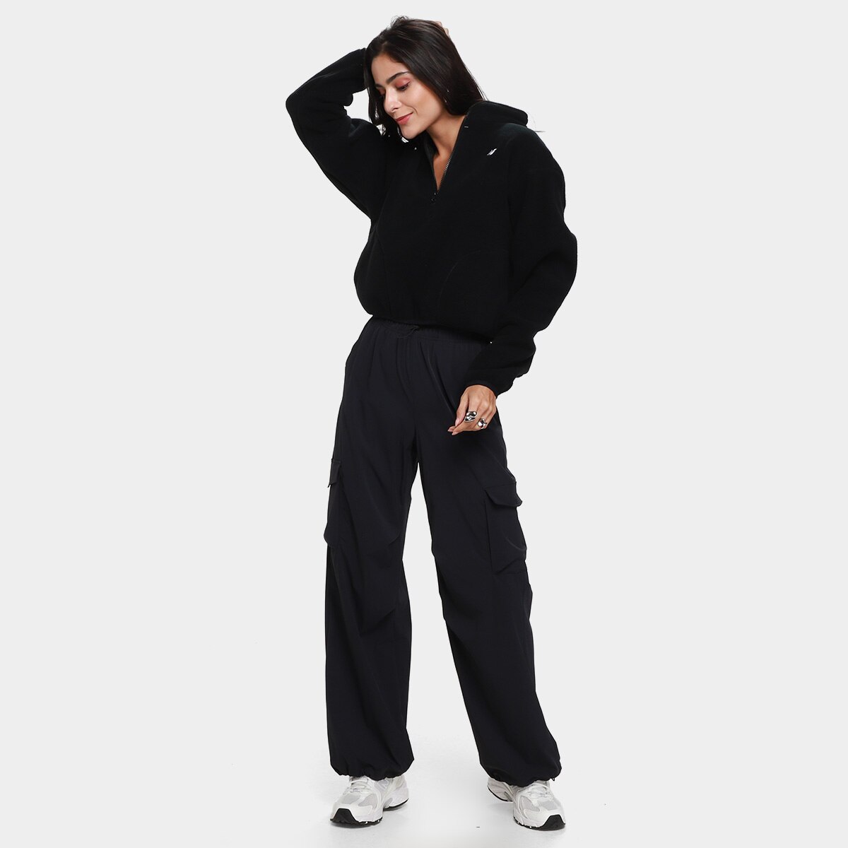 Jaqueta New Balance Fleece Feminina - 4