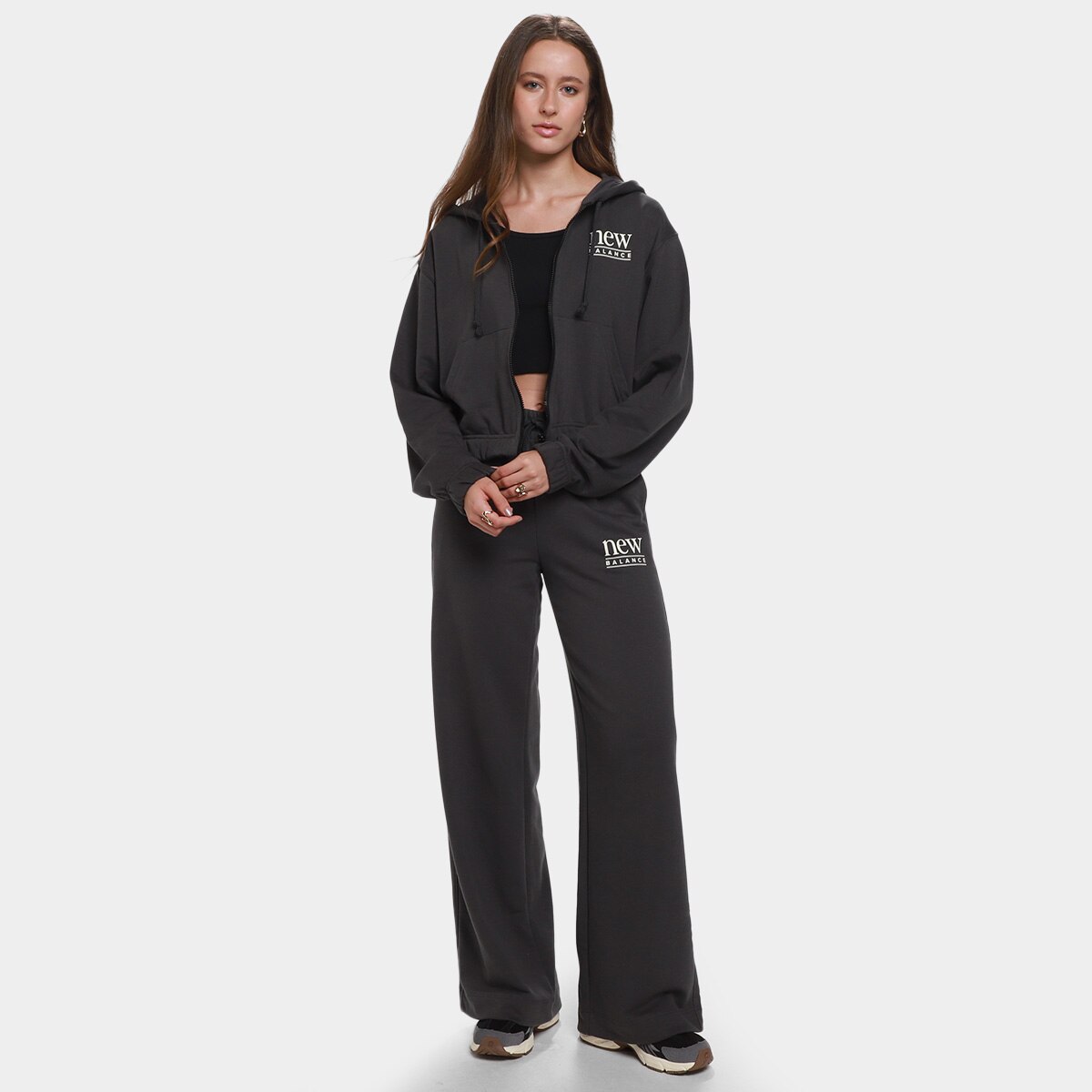 Jaqueta New Balance Reimagined Full Zip Feminina - 4