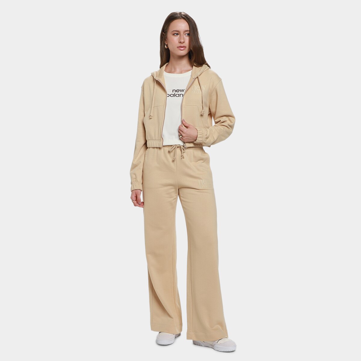 Jaqueta New Balance Reimagined Full Zip Feminina - 3