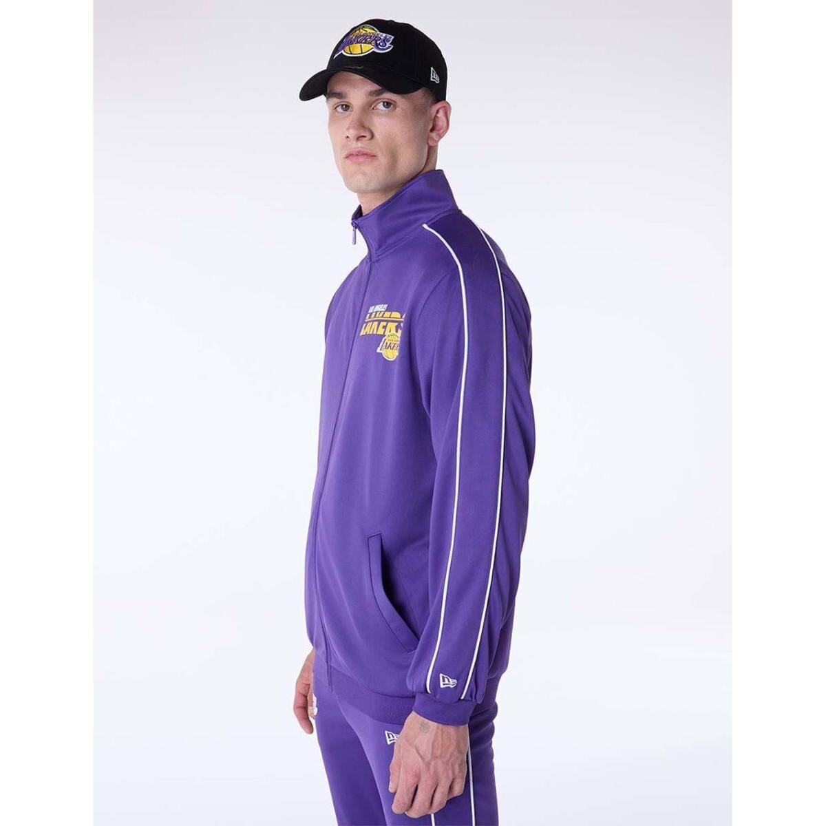 JAQUETA NEW ERA NBA LOS ANGELES LAKERS - Roxo | Netshoes