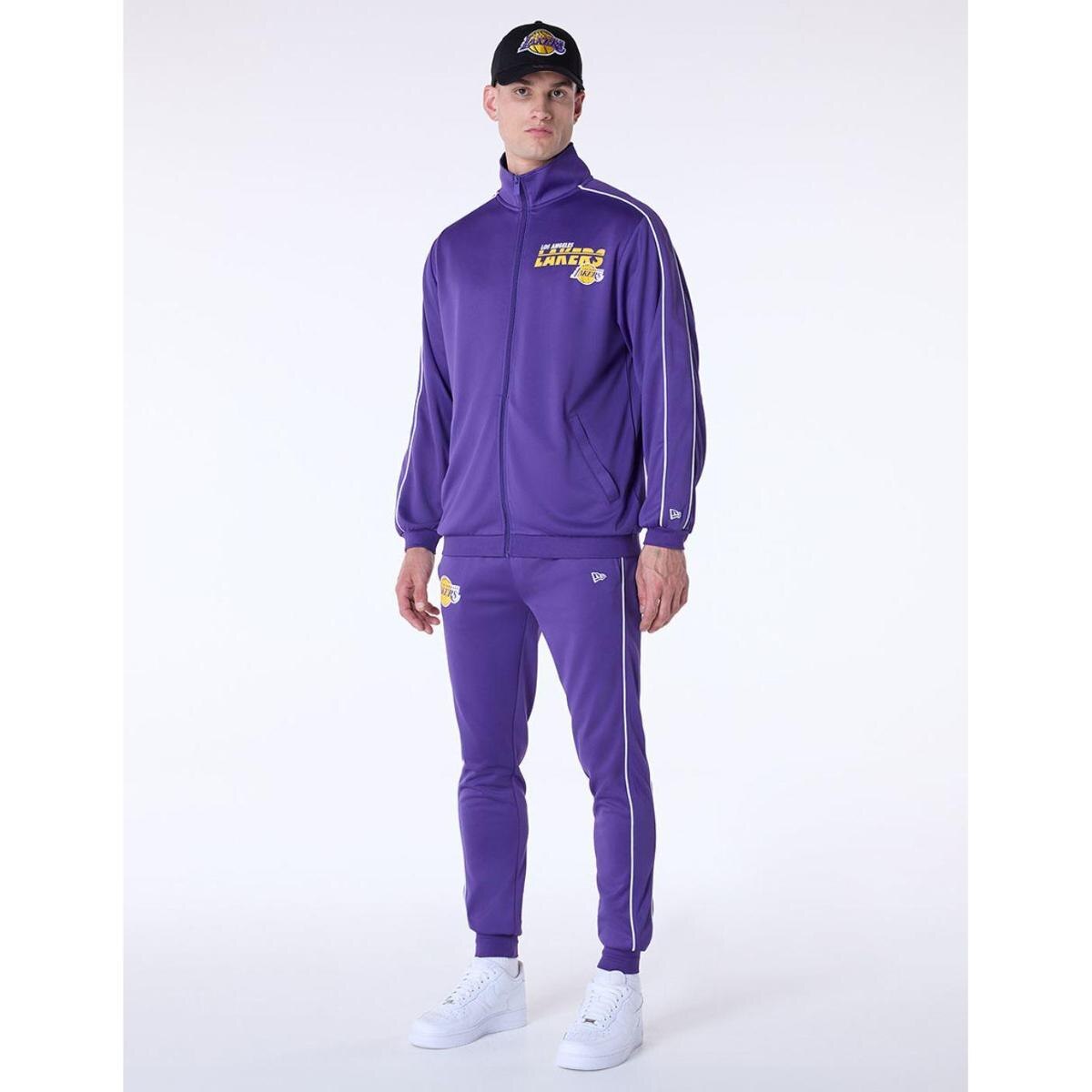JAQUETA NEW ERA NBA LOS ANGELES LAKERS - Roxo | Netshoes