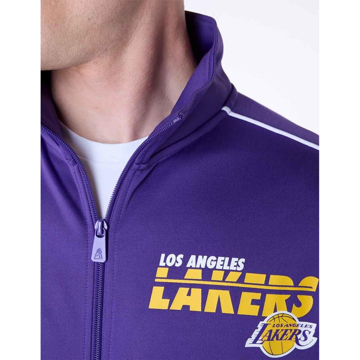 JAQUETA NEW ERA NBA LOS ANGELES LAKERS - Roxo | Netshoes