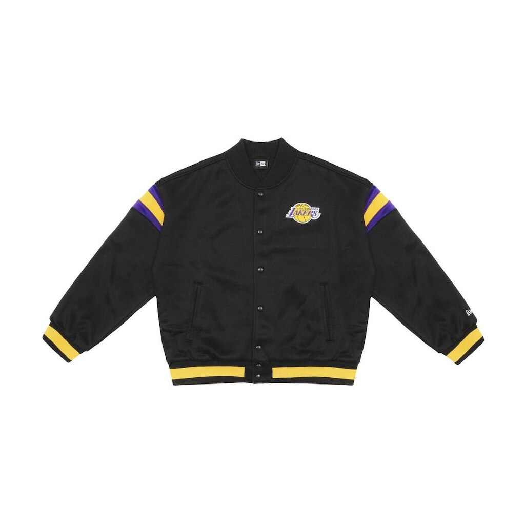 JAQUETA NEW ERA NBA PANEL BOMBER LOSLAK BLK