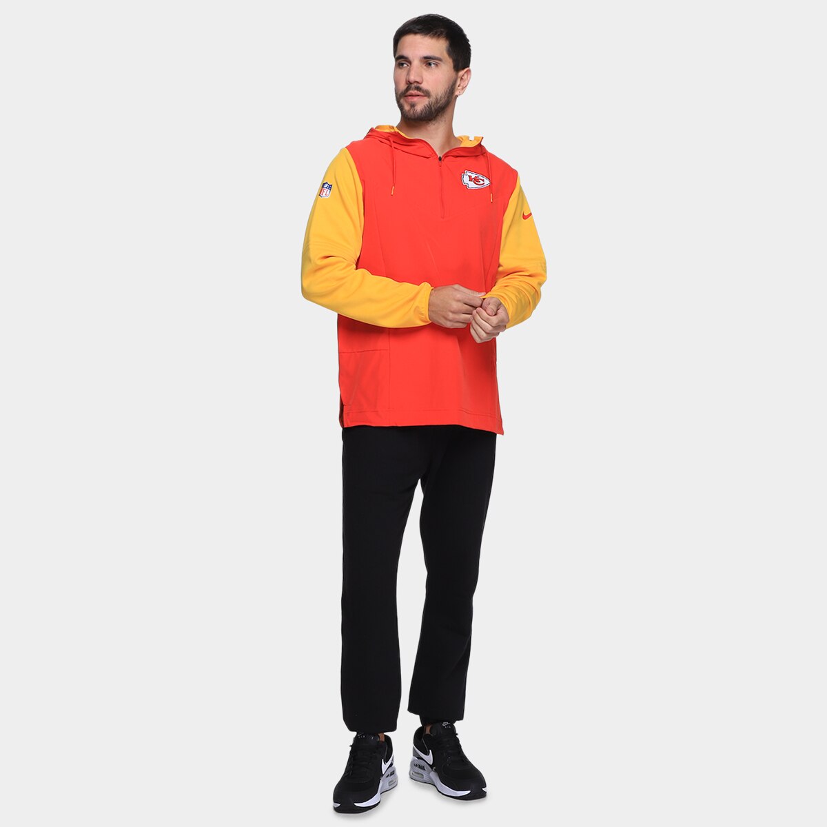 Jaqueta NFL Kansas City Chiefs Nike C/ Capuz Masculina - 3