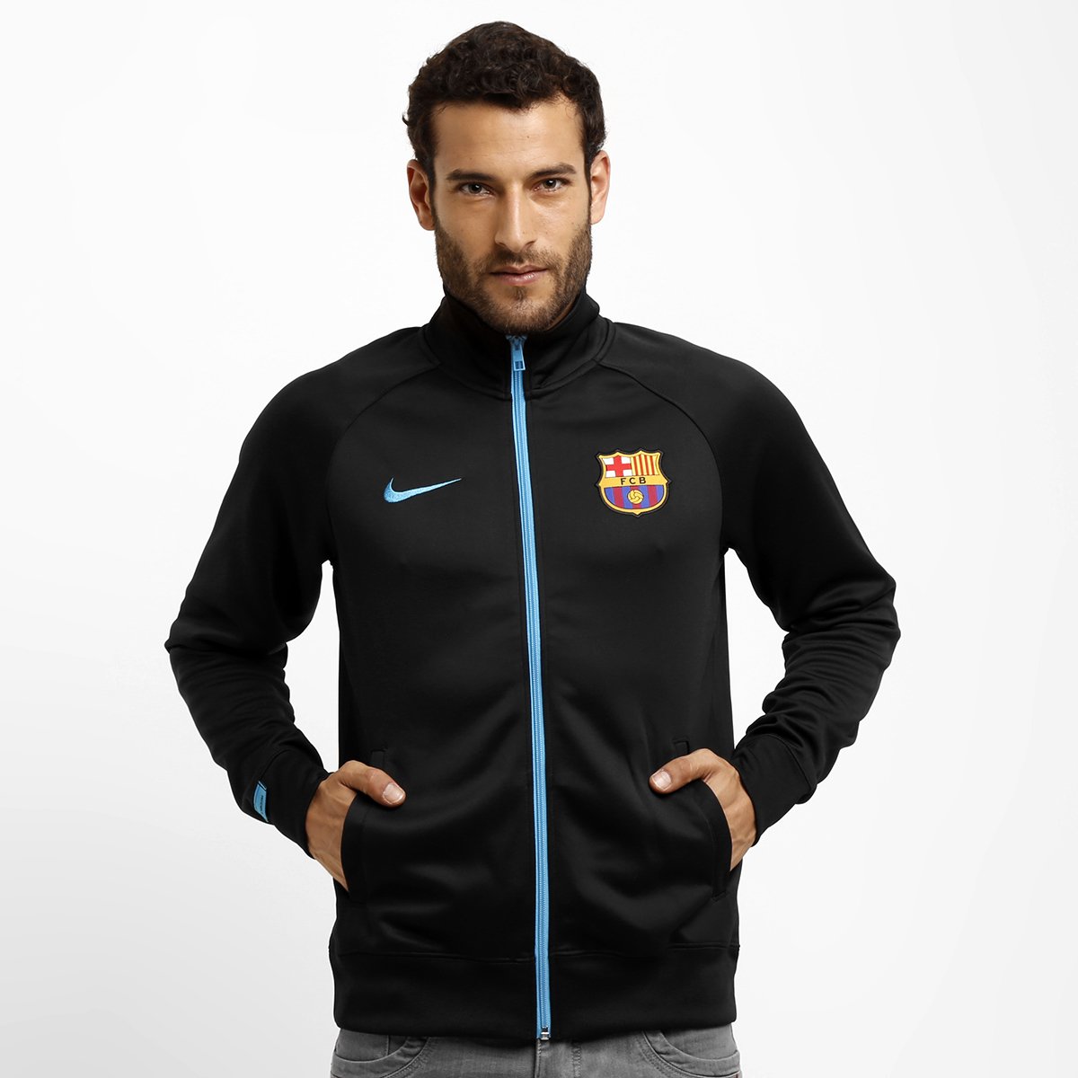 jaqueta barcelona preta