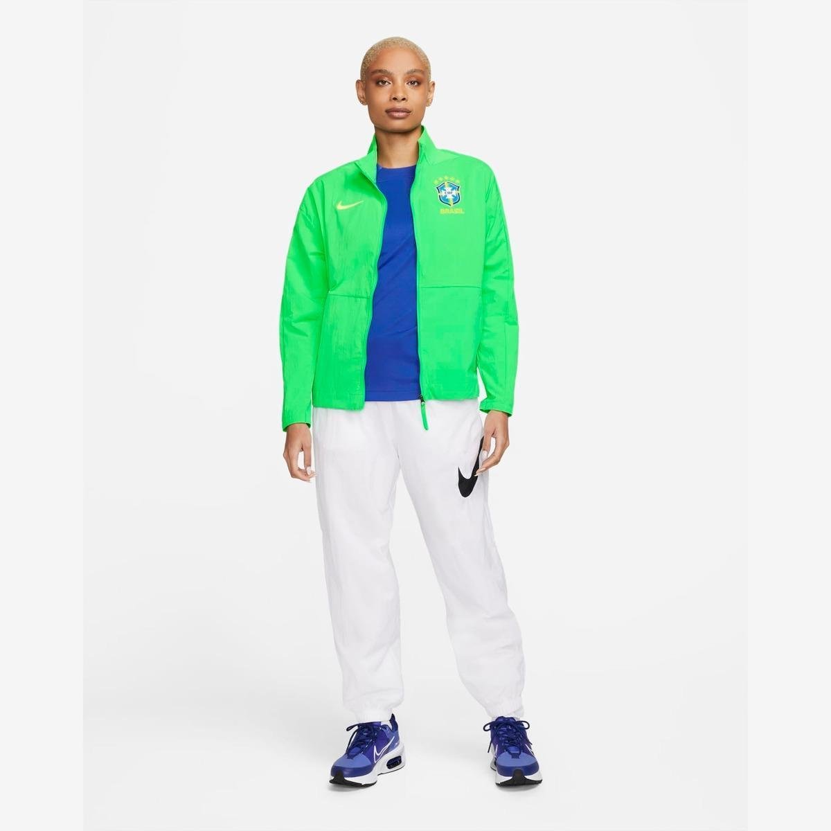 Jaqueta Nylon Nike Jaqueta Feminina Jaqueta Nike Brasil Dri-FIT