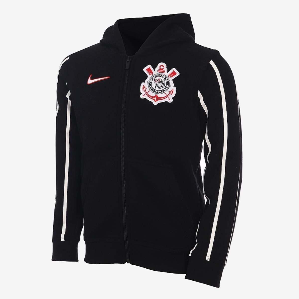 Jaqueta Nike Corinthians Infantil Menor preço em Jaqueta Nike Corinthians Infantil