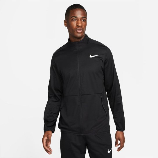 Jaqueta Nike Dri-FIT Epic Knit Masculina - Preto+Branco Menor preço em Jaqueta Nike Dri-FIT Epic Knit Masculina - Preto+Branco