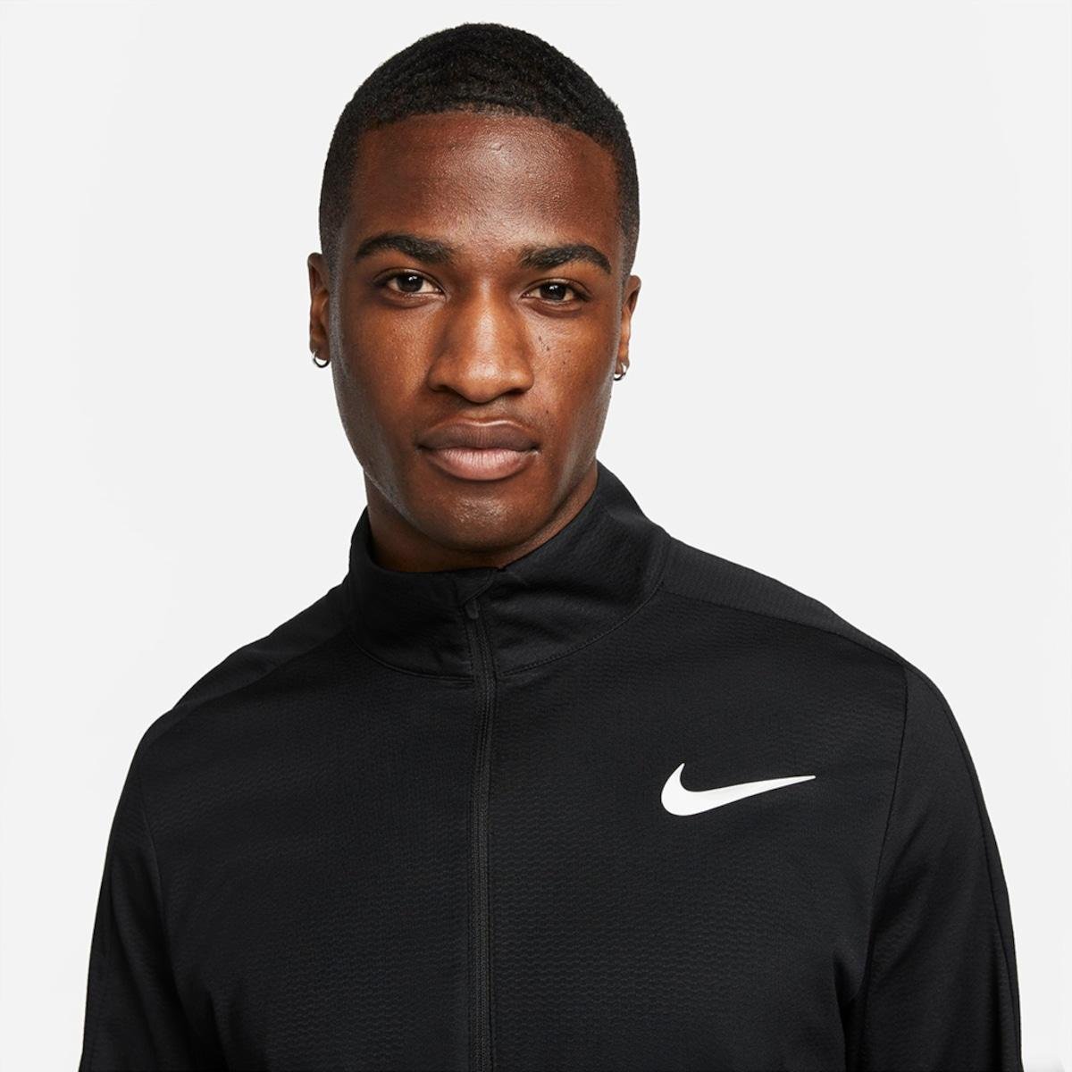 Jaqueta Nike Dri-FIT Epic Knit Masculina Preto+Branco Netshoes