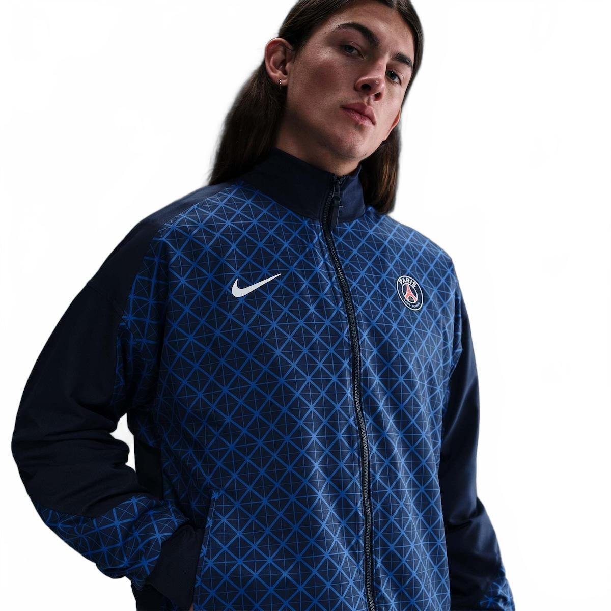 Jaqueta Nike Paris Saint-Germain Strike Masculina - Azul | Netshoes