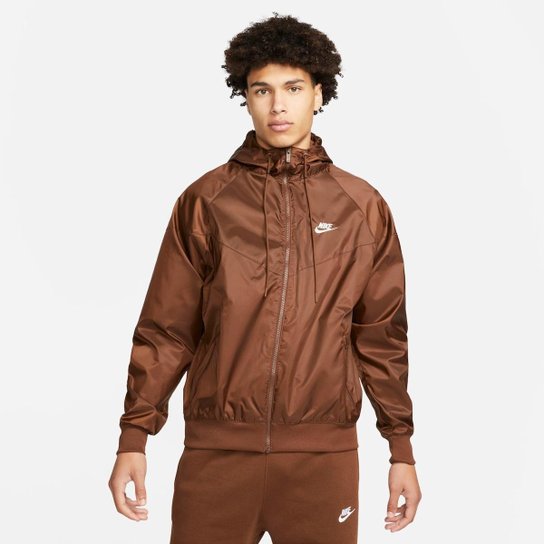 Jaqueta Nike Sportswear Windrunner Masculina - Preto Fosco+Grafite Menor preço em Jaqueta Nike Sportswear Windrunner Masculina - Preto Fosco+Grafite