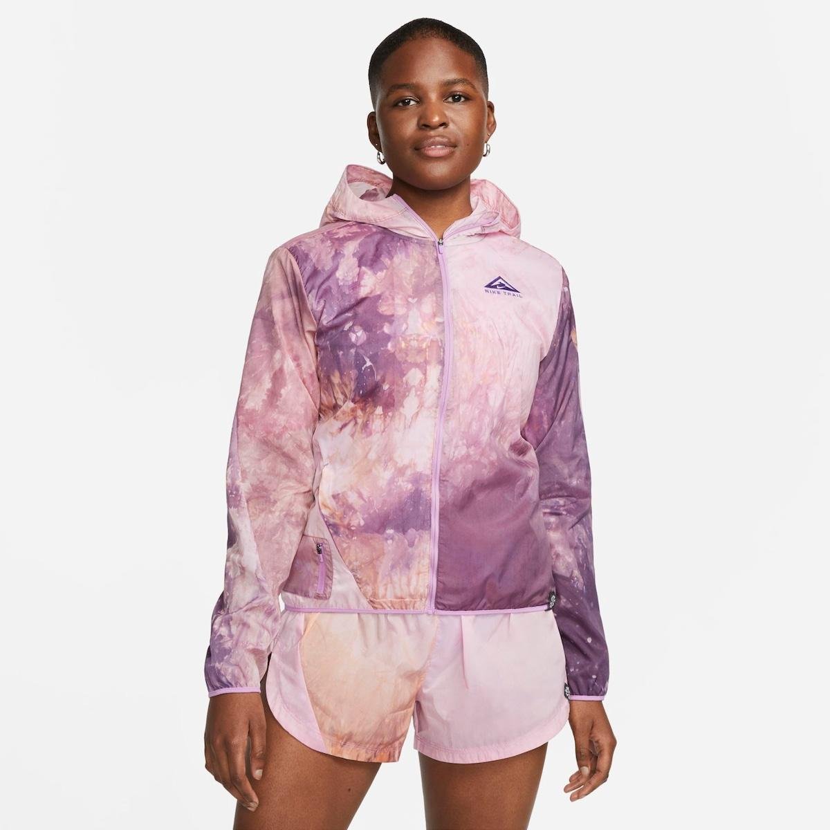 Jaqueta Feminina Casaco Nike Rosa Jaqueta Feminina Corta Vento Da