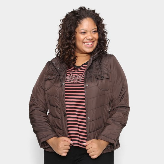 Jaqueta Nylon Facinelli Estruturado - Café é boa?