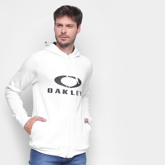 Jaqueta Oakley Bark Masculina - Branco