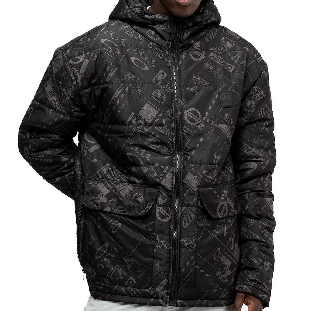 Jaqueta Oakley Graphic Puffer WT26 Masculina
