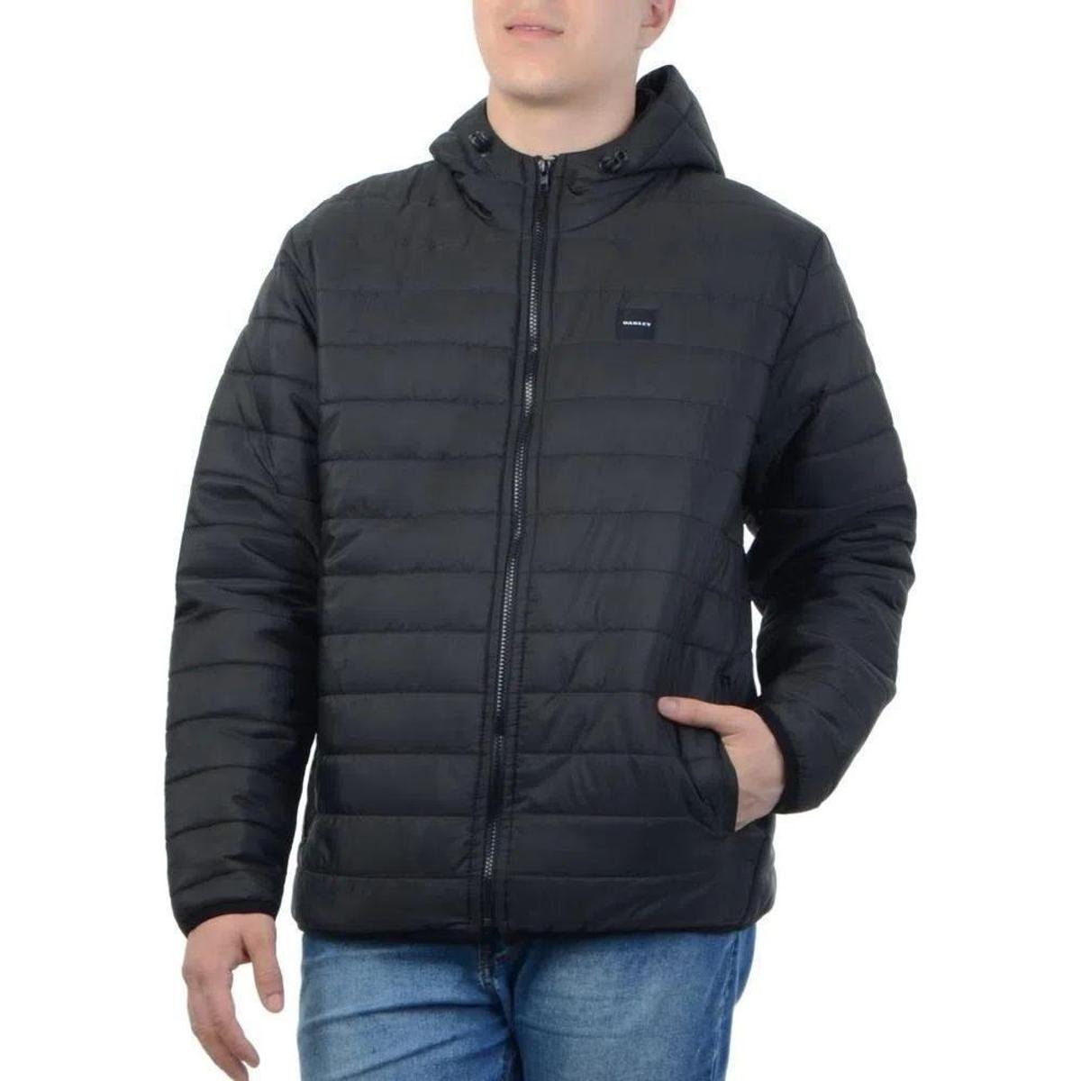 Jaqueta Oakley Puff Blackout Preto M
