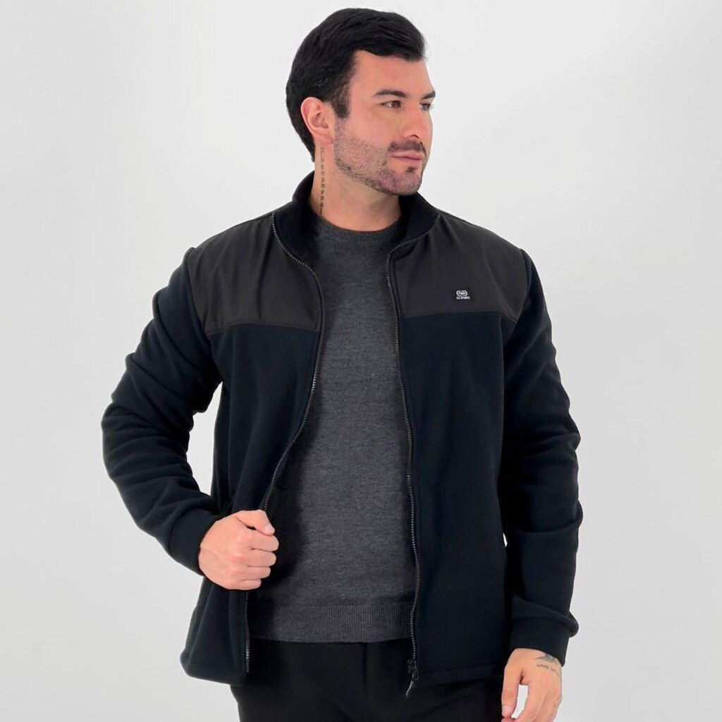 Jaqueta Oceano Soft Gola Alta Masculina