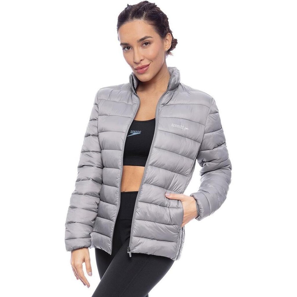 Jaqueta Pad Feminina - CINZA